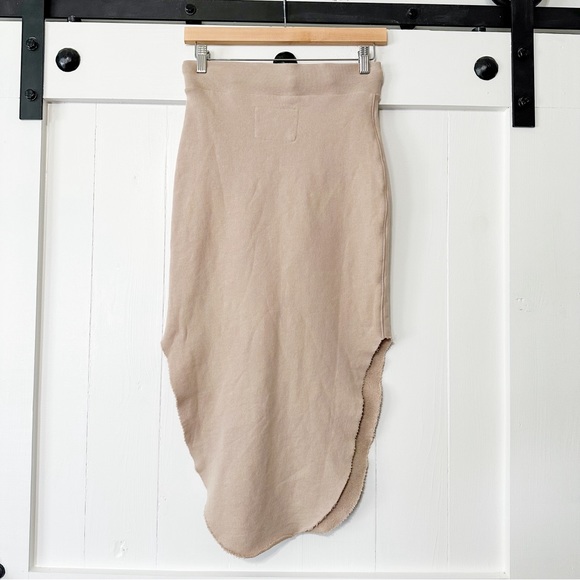 Frank & Eileen Donegal Unforgettable Skirt Triple Fleece Sand Size Small - Picture 5 of 7